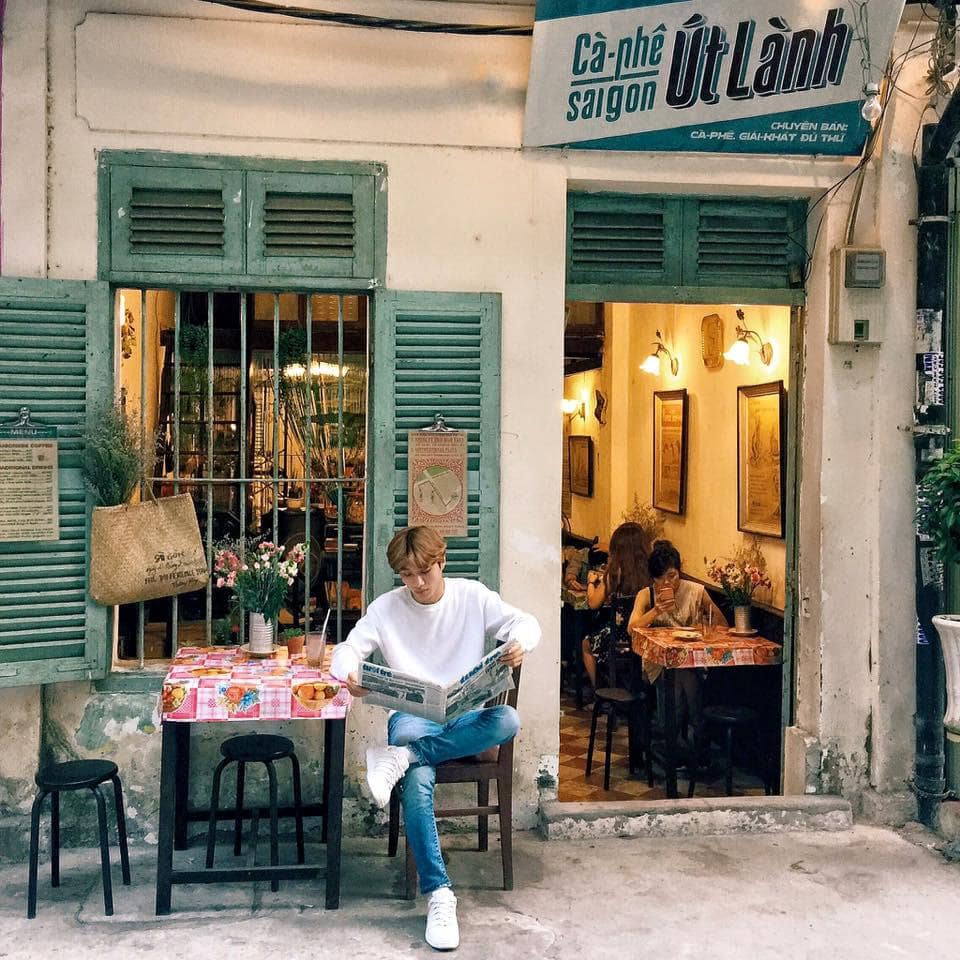 Út Lành Cafe – Quán Cafe Sài Gòn Phong Cách Xưa