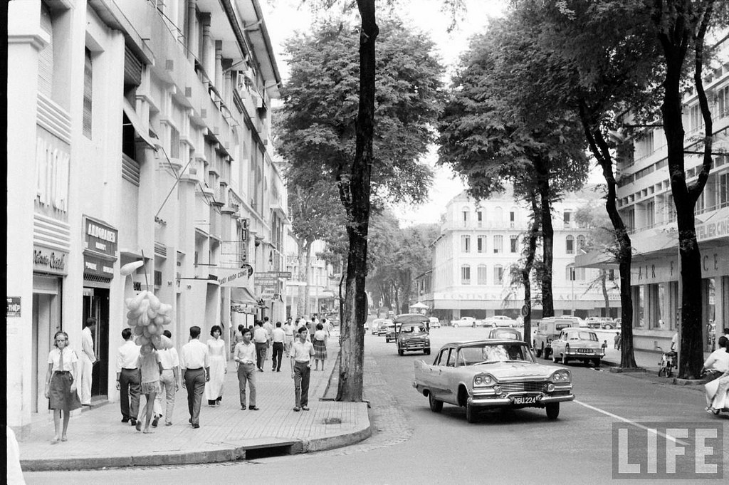 Đường Catinat, con đường xưa và nổi tiếng nhất Sài Gòn thời Pháp thuộc