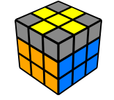 Bước 1 giải Rubik 3x3 tầng 3 cơ bản
