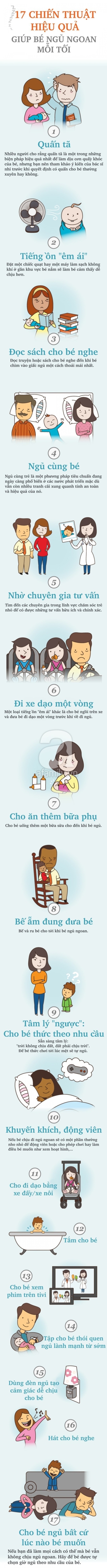 Cho con đi ngủ đúng giờ