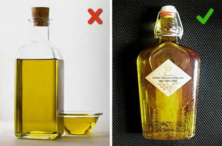 Đặc điểm chung của dầu olive giả chính là chúng rất rẻ so với hàng thật