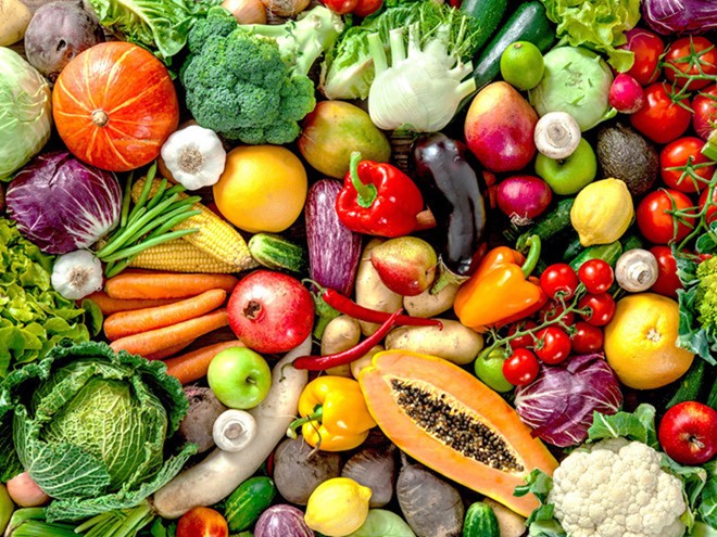 Những loại trái cây, rau quả giúp cơ thể chống lại tác động của lão hóa mạnh nhất /// Shutterstock