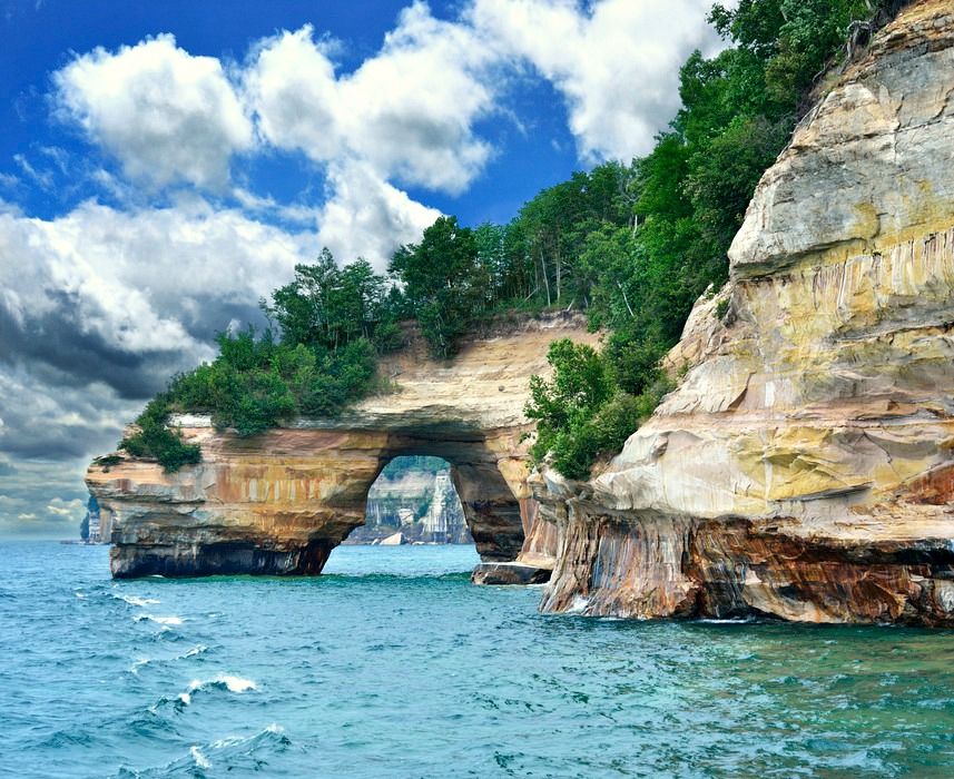 Pictured Rock National Lake Shore Michigan State