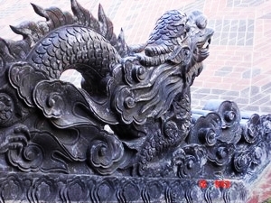 Rồng trong cung đình nhà Nguyễn (Ảnh: Tạp chí Sông Hương)