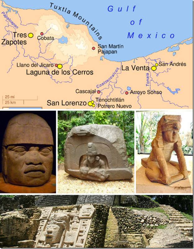 Nền văn minh Olmec, Mexico