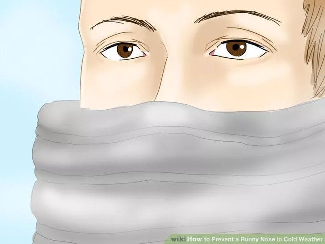 Làm thế nào để tránh bị chảy nước mũi khi trời lạnh?