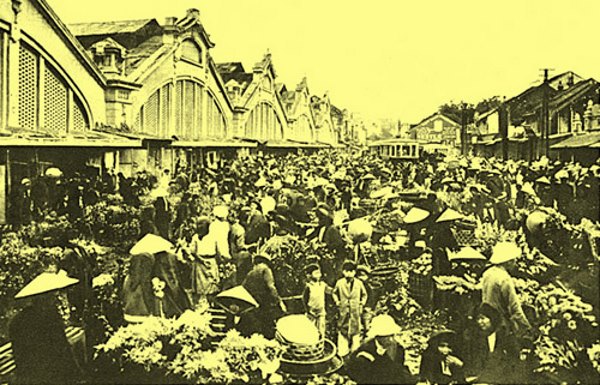 Chợ Hà Nội xưa
