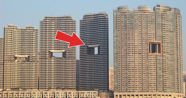 Tại sao các tòa nhà ở Hong Kong lại hay có “lỗ thủng” ở giữa?