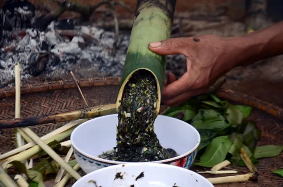 Canh thụt”- món ăn đậm đà bản sắc của đồng bào M'Nông | baotintuc.vn