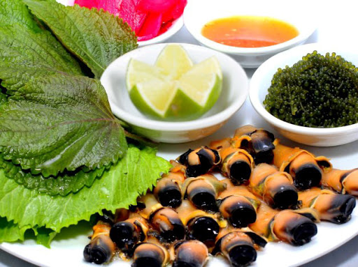 Ẩm thực Nha Trang: Ốc Cồi Điếu - Hải sản hiếm ở Nha Trang