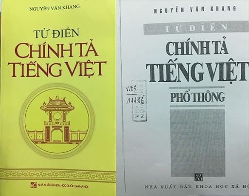 Từ điển chính tả tiếng Việt” sai chính tả do phát âm và không hiểu nghĩa từ  ngữ