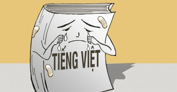 Nghị luận giữ gìn sự trong sáng của tiếng Việt - Văn mẫu lớp 12