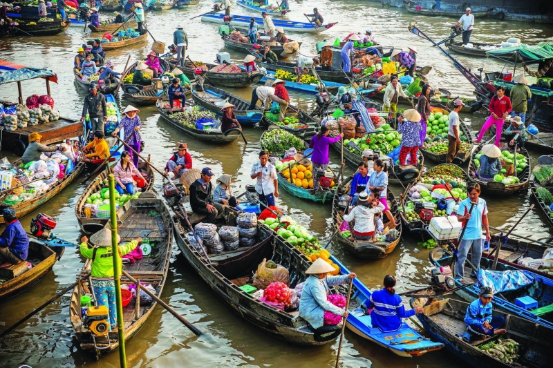 Các phương thức rao bán hàng hoá của người dân Thương Hồ khu vực Đồng bằng sông Cửu Long