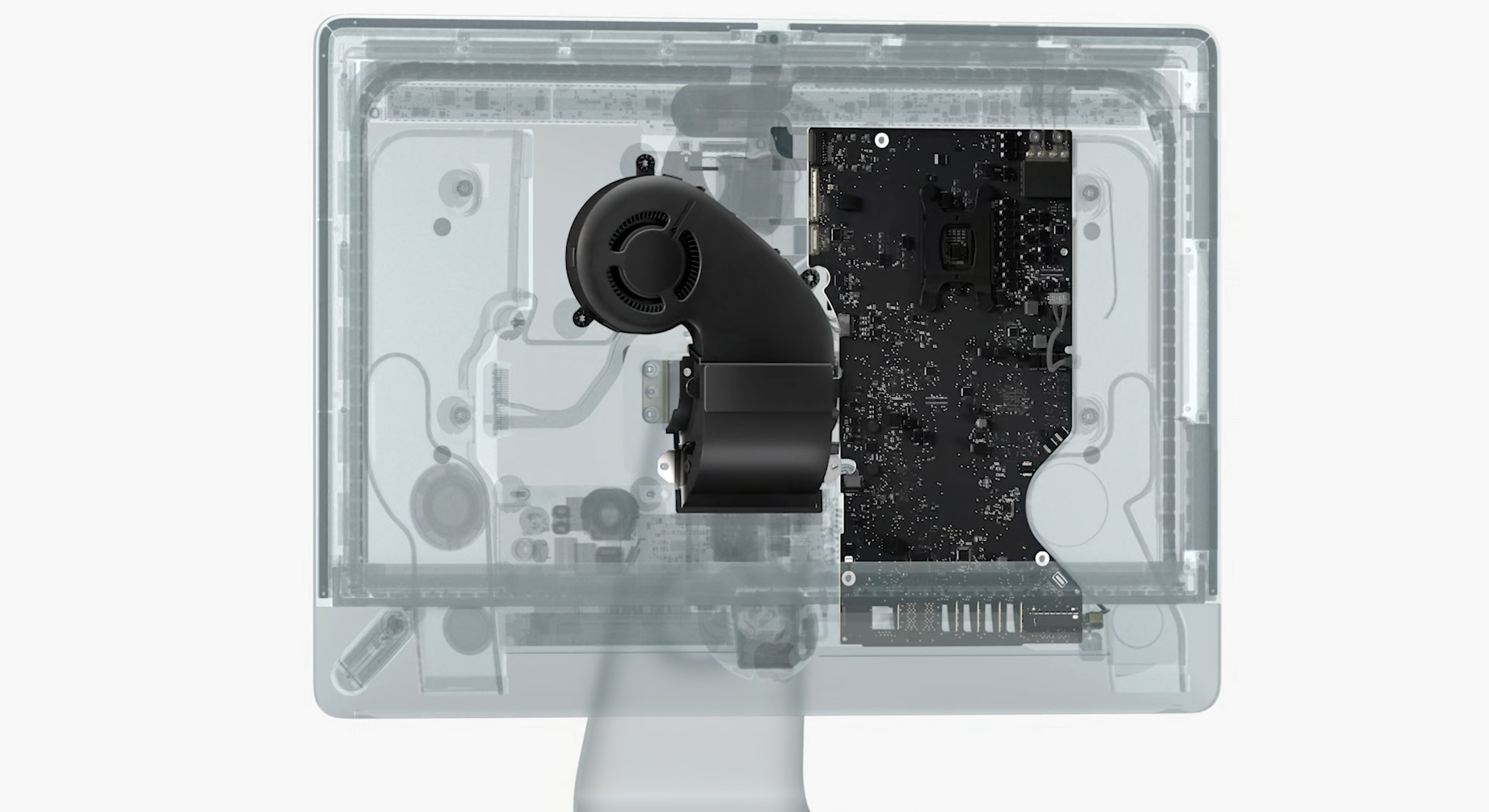 Vì sao thiết kế của iMac có phần cằm dưới dày hơn phần còn lại?