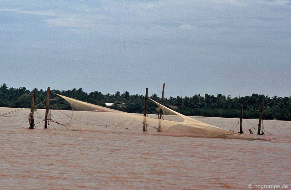 Mỹ Tho: lưới đánh cá