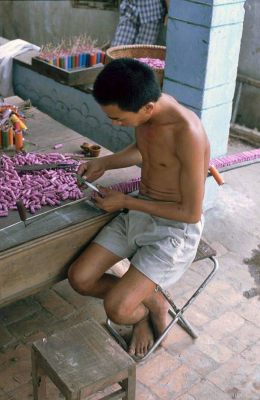 Sản xuất pháo hoa: kinh doanh gia đình