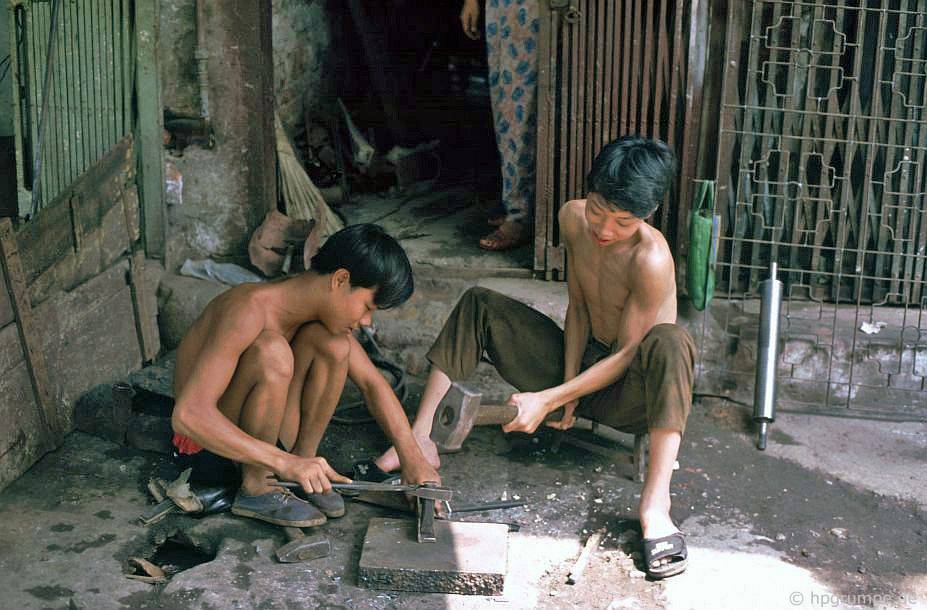 Hà Nội-Altstadt: thợ kim loại