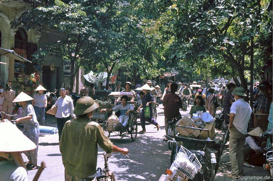 Hà Nội - Old Town: đường phố Wooded