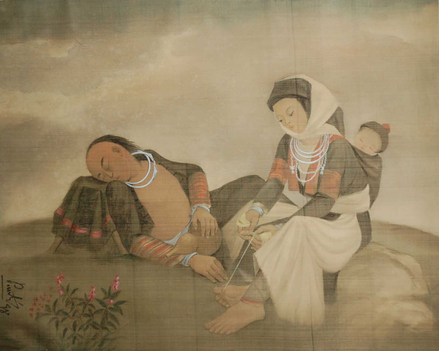 Đôi nét về nghệ thuật tranh lụa của Việt Nam