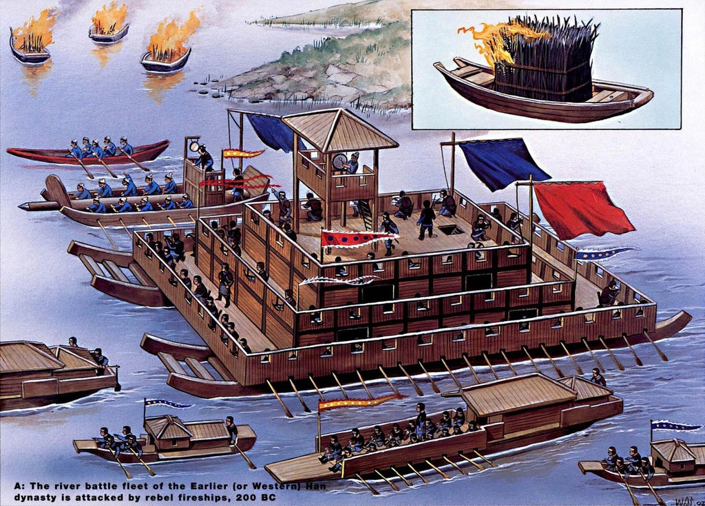 Những hình ảnh hiếm có về chiến thuyền Đông Á thời xưa