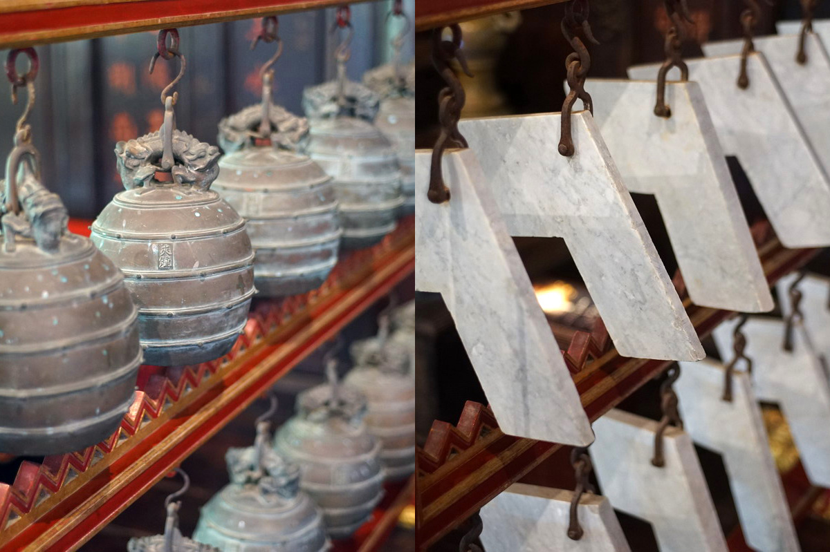 Biên chung, biên khánh – hai nhạc cụ độc đáo của cung đình nhà Nguyễn