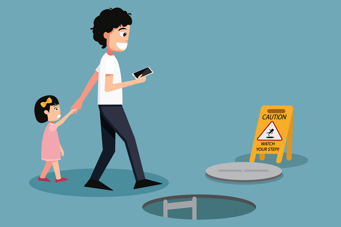 Đừng phá hủy tuổi thơ của con cái bằng chiếc smartphone