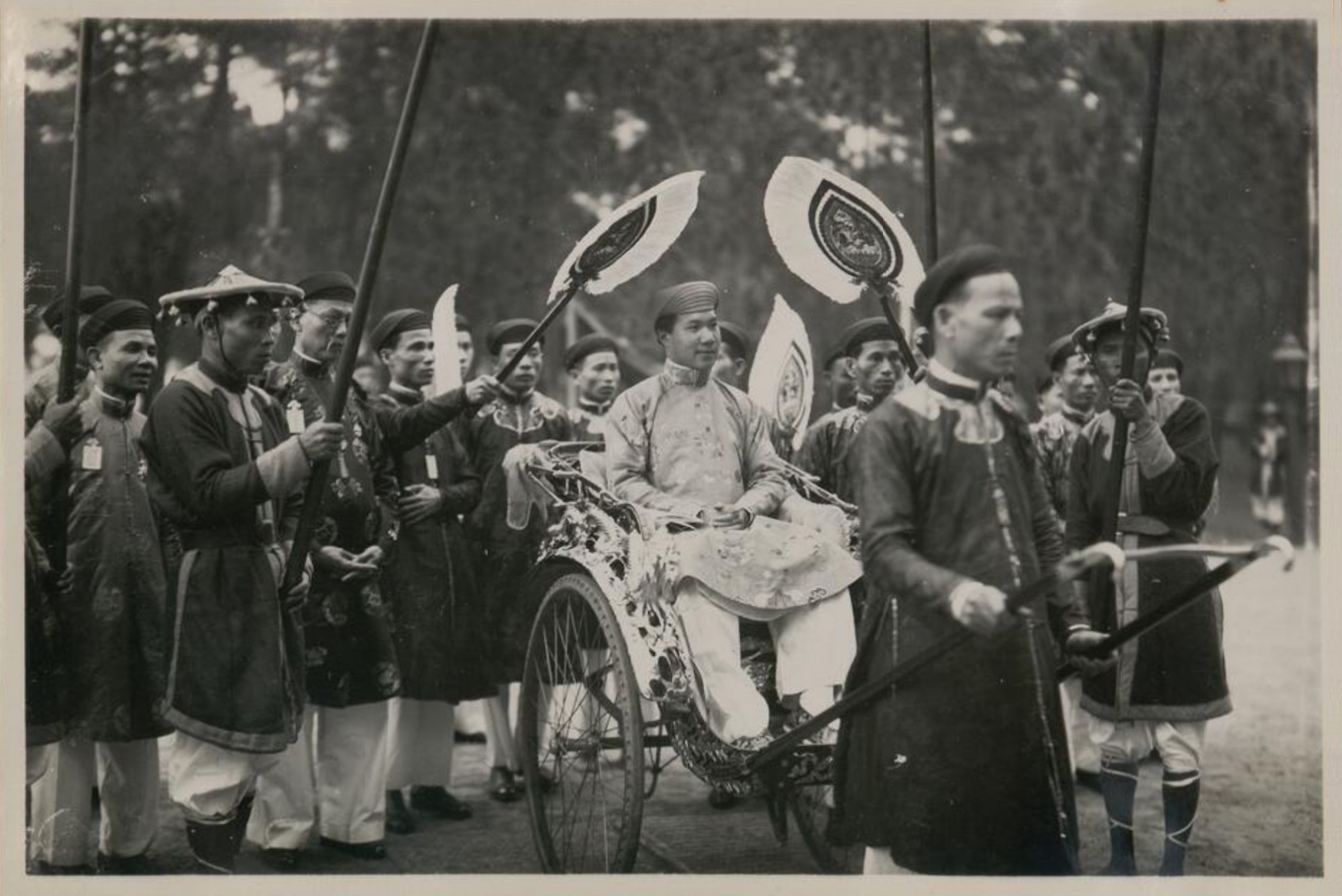 Vua Bảo Đại làm lễ tế đàn Nam Giao ở Huế năm 1933