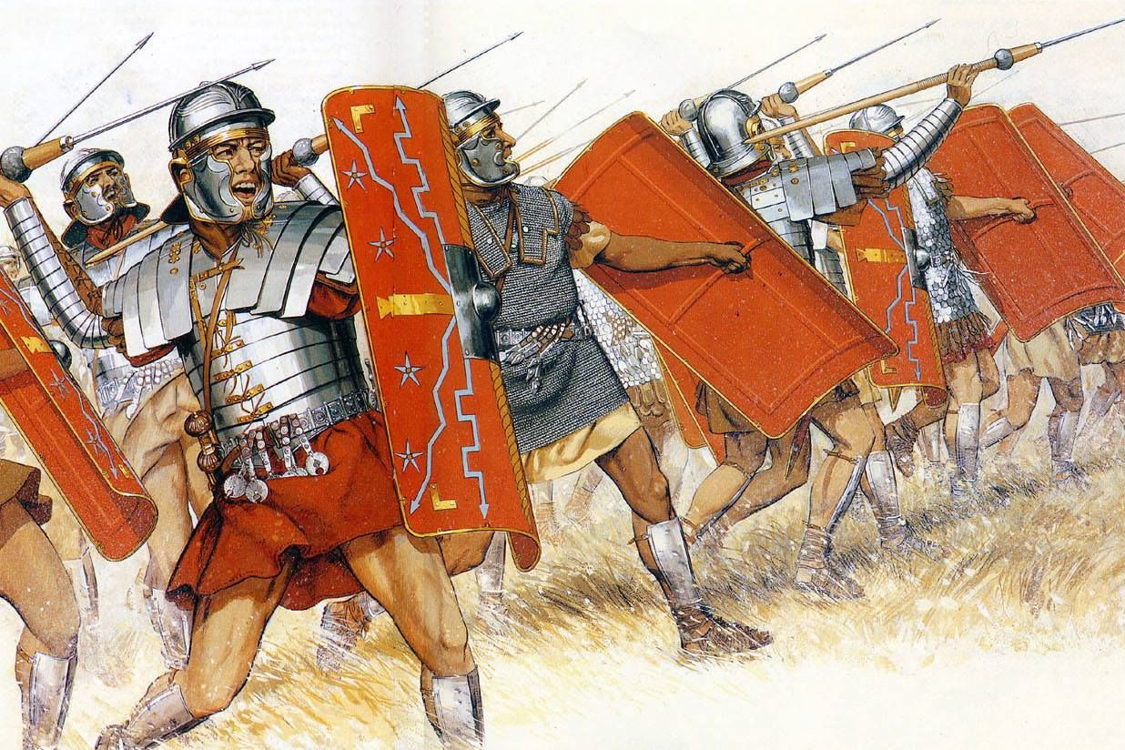 Quân đội Lã Mã được tổ chức như thế nào?