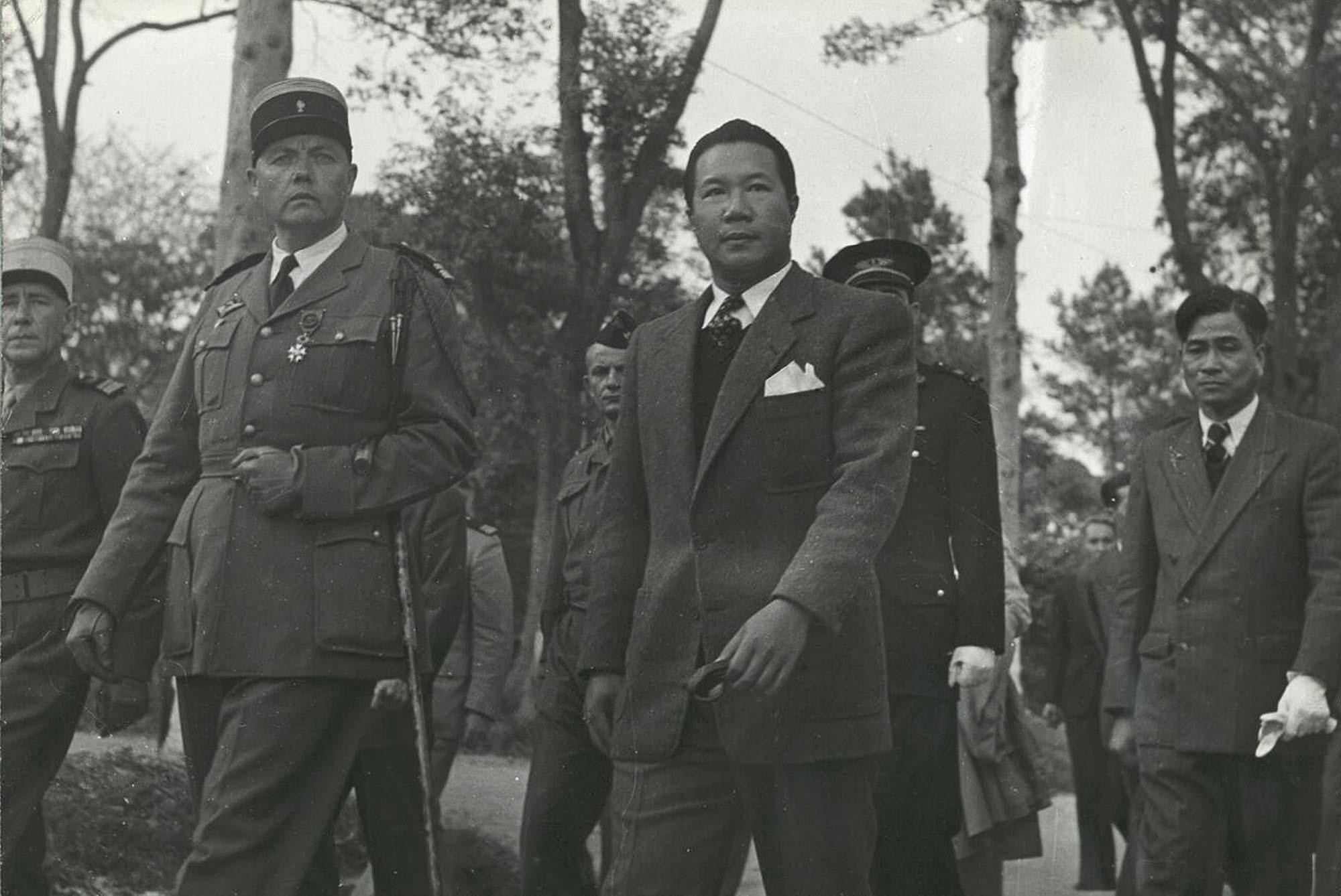 Quốc trưởng Bảo Đại ở Lạng Sơn năm 1950