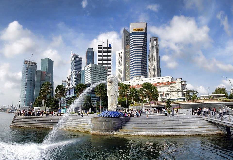 Singapore, Công Viên Merlion, Châu Á, Phong Cảnh