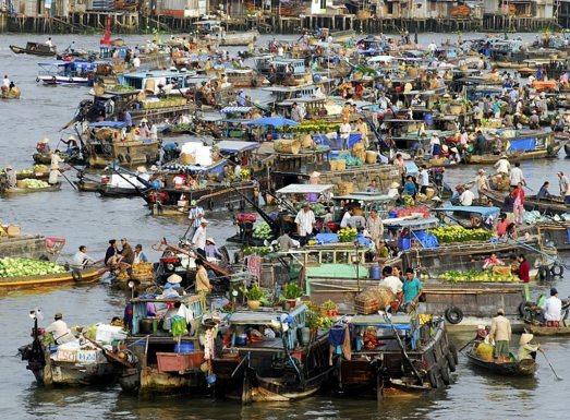 Khám phá &quot; 7 Chợ Nổi Miền Tây - Văn hóa sông nước Miền Nam