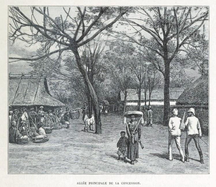 Loạt tranh minh họa về cuộc sống Việt Nam những năm 1884-1885