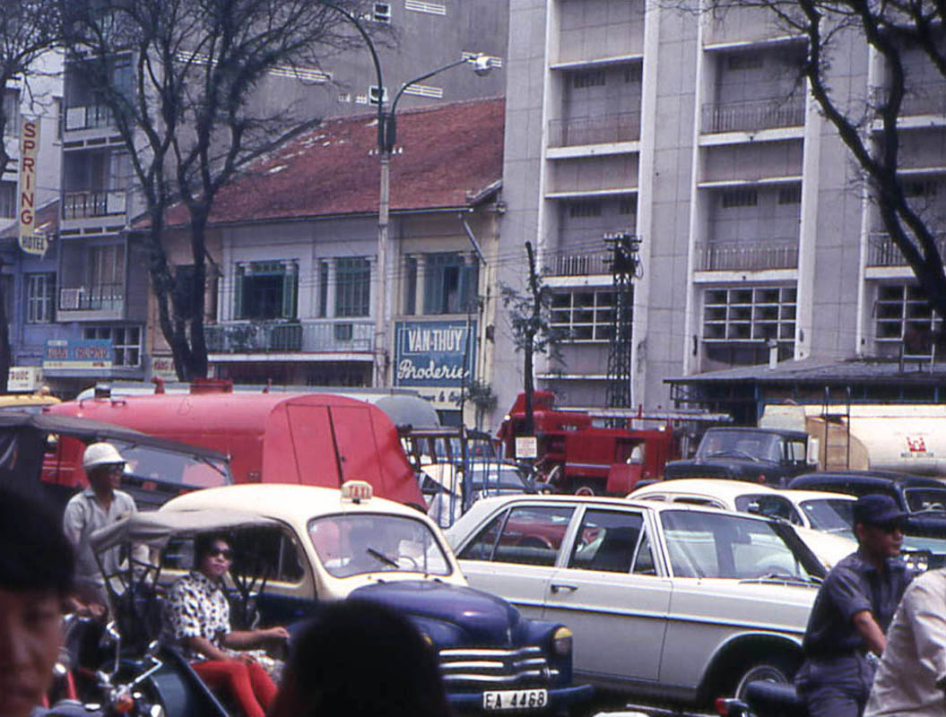 Những hình ảnh sinh động về khu vực trung tâm Sài Gòn năm 1968