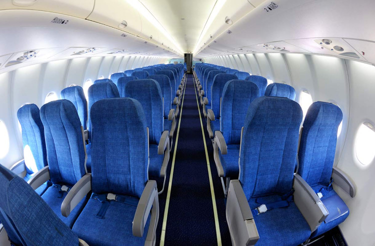 Vì sao nội thất máy bay lại chủ yếu có màu xanh?