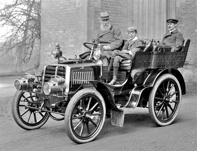 12 h.p. Panhard motor car