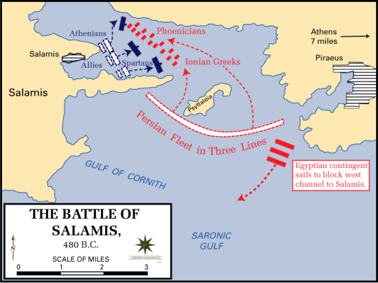 Những trận hải chiến nổi tiếng trong lịch sử - Phần 1