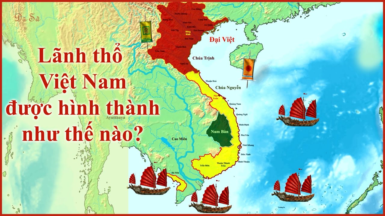 Tìm hiểu quá trình mở rộng lãnh thổ của người Việt xuống phía Nam