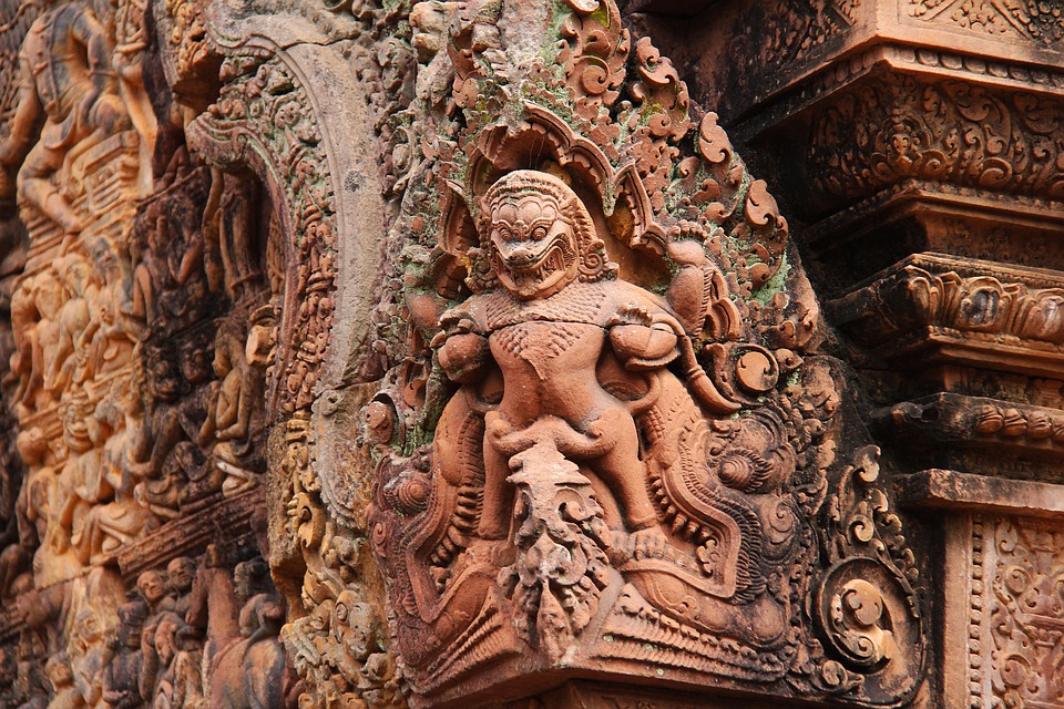 Banteay Srei Ngôi Đền Du Lịch Đồ - Ảnh miễn phí trên Pixabay