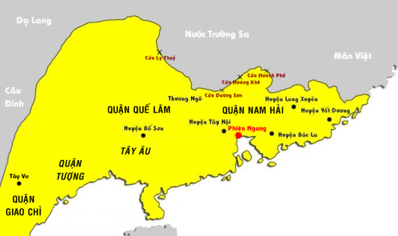 Vùng đất Lưỡng Quảng và mối quan hệ với người Việt cổ