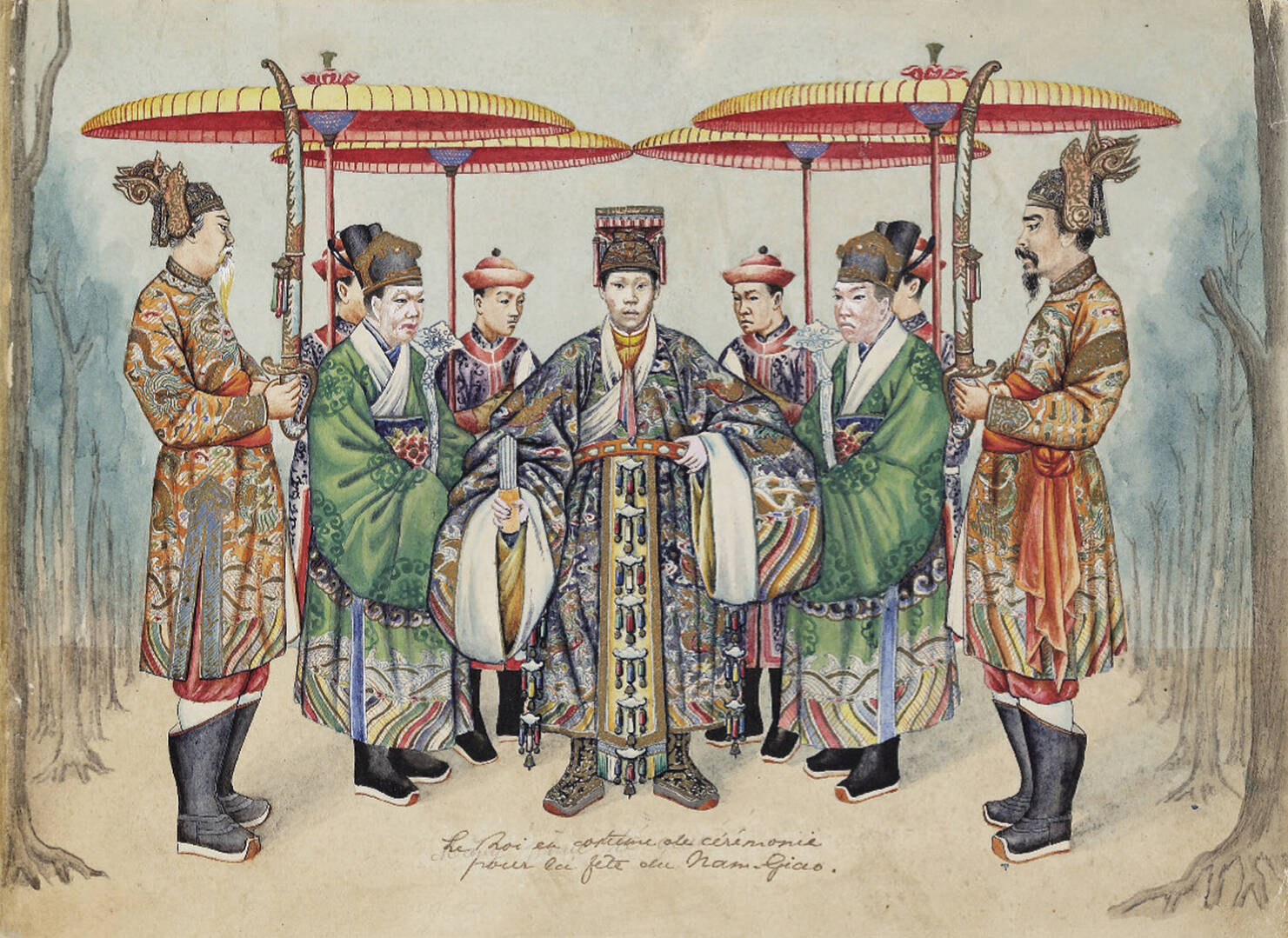 Lễ phục của triều đình An Nam (Grande tenue de la Cour d'Annam) – Tán gẫu về Văn hóa – Lịch sử – Diễn đàn otonet.fun