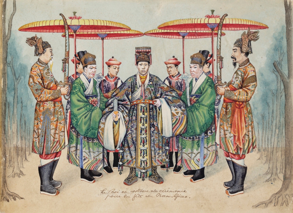 Đại lễ phục triều đình An Nam - Grande tenue de la cour d’Annam (1902)