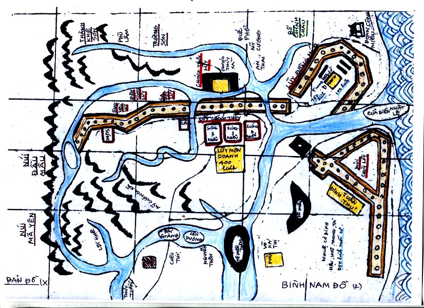 Tìm hiểu các chiến lũy thời Trịnh-Nguyễn phân tranh (1627-1672) qua các bản đồ cổ