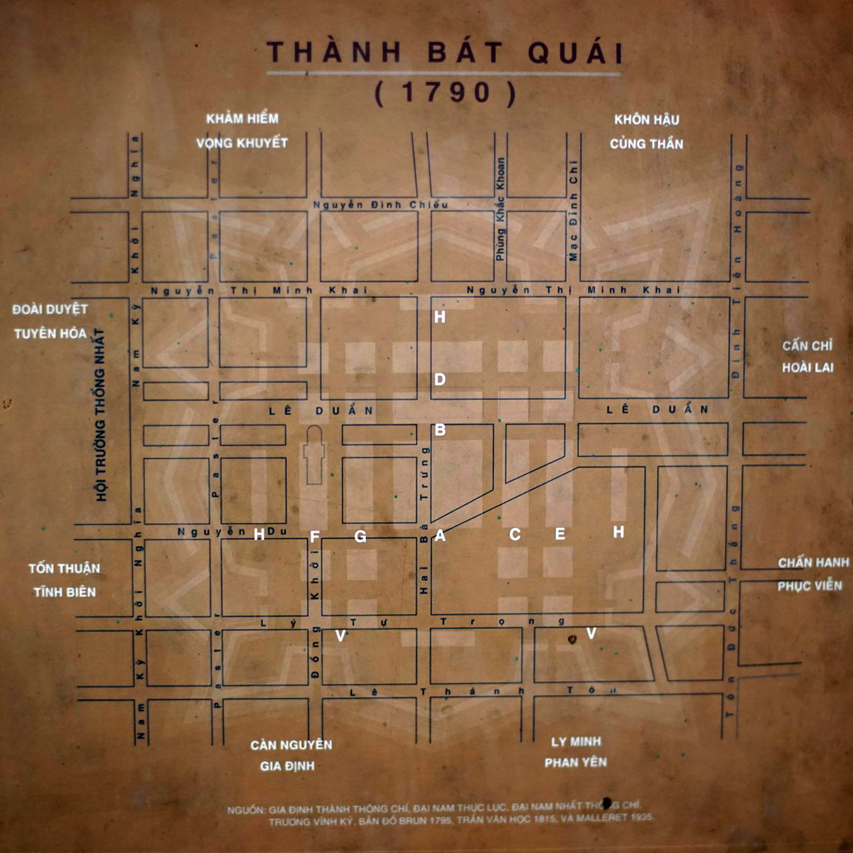 Diện mạo thành Bát Quái nổi tiếng Sài Gòn – Gia Định xưa