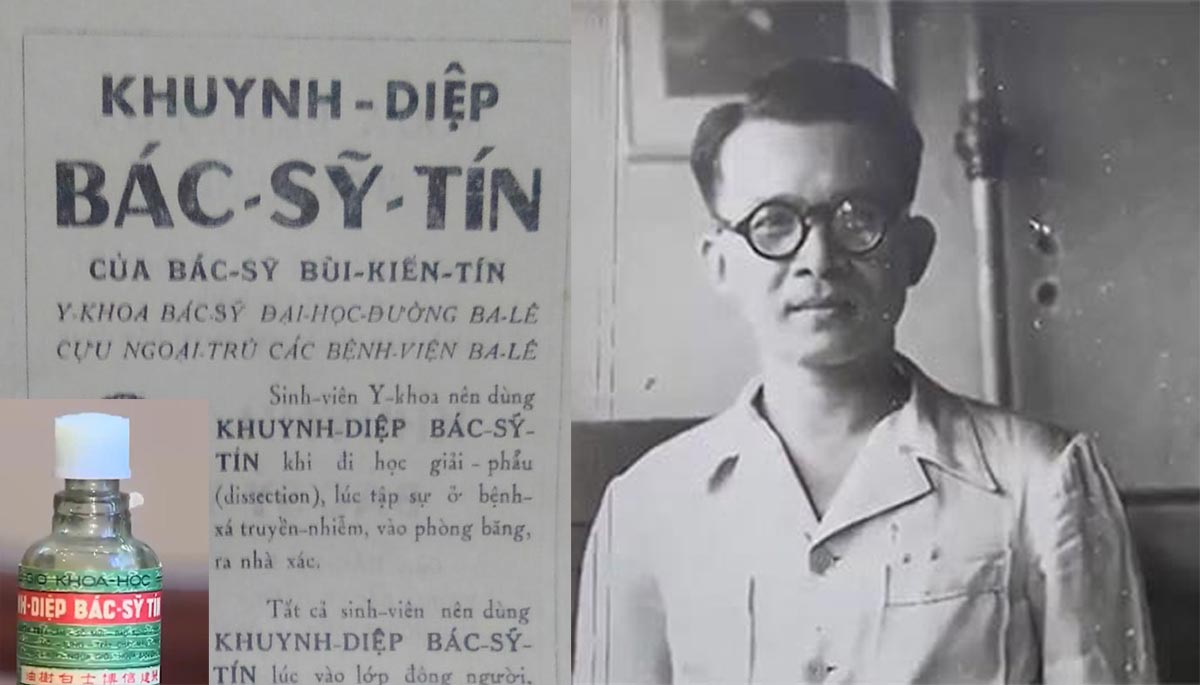 Những thương hiệu nổi tiếng trước năm 1975 của người Việt sở hữu – Phần 6:  Dầu khuynh diệp Bác Sĩ Tín