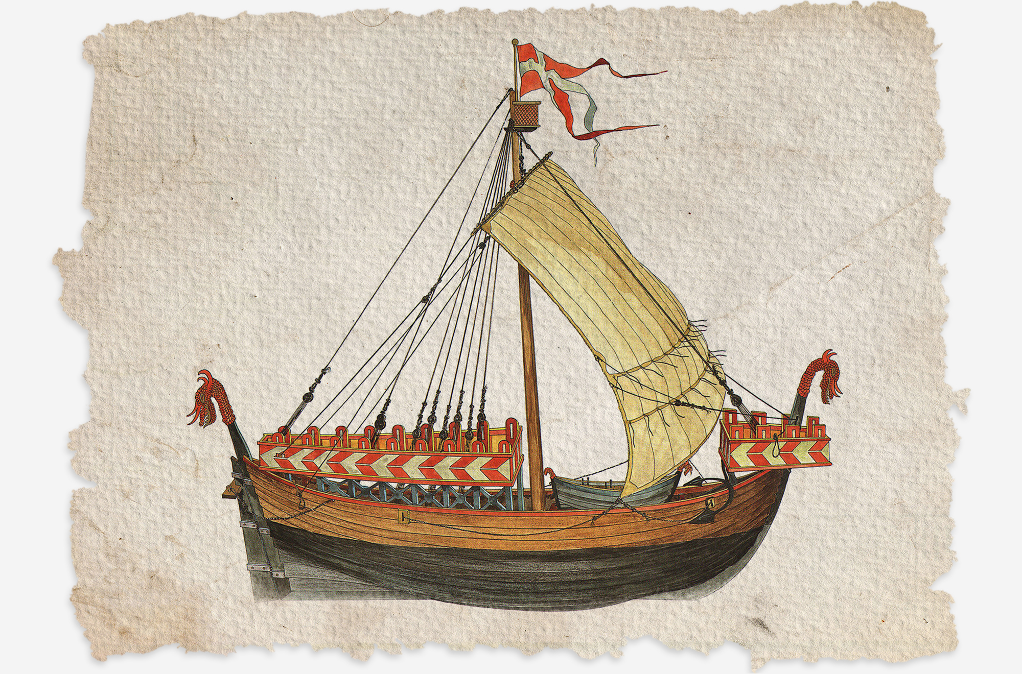 Những chiến thuyền khuấy đảo châu Âu thời Trung Đại